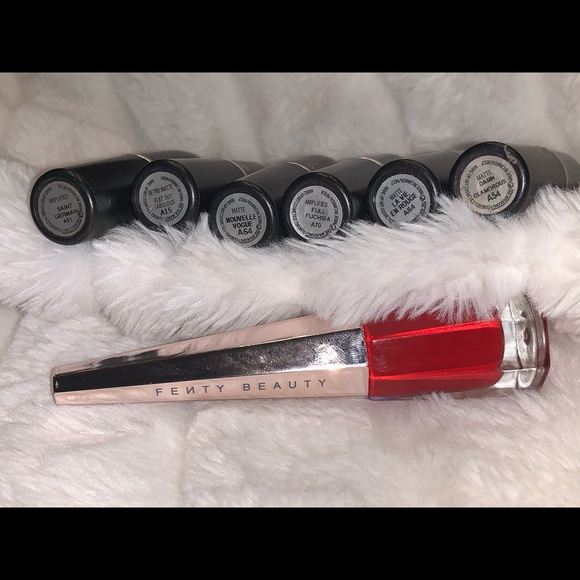 SUPER DEAL! SIX MAC FULL SIZE LIPPIES & Free FENTY - Picture 2 of 6